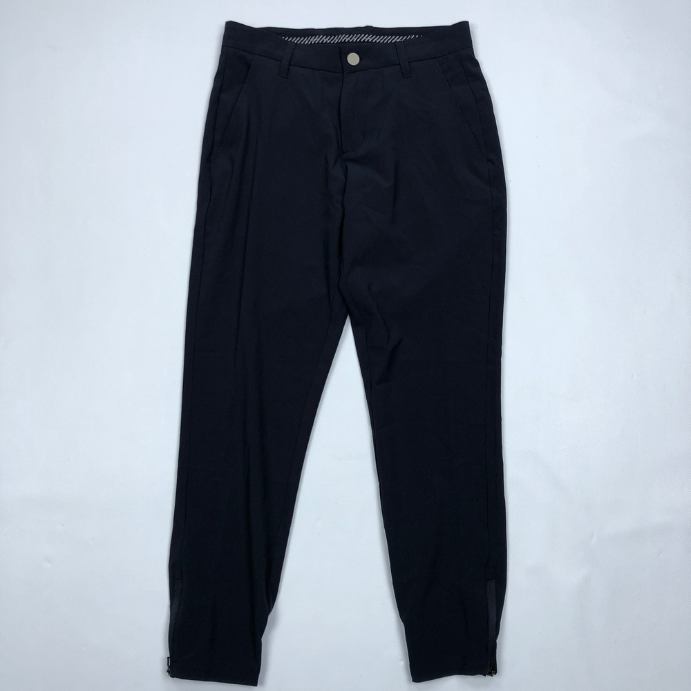 Primo Golf Jogger Pants Mens 28 Short Navy Blue Zipper Cuffs Performance Tapered